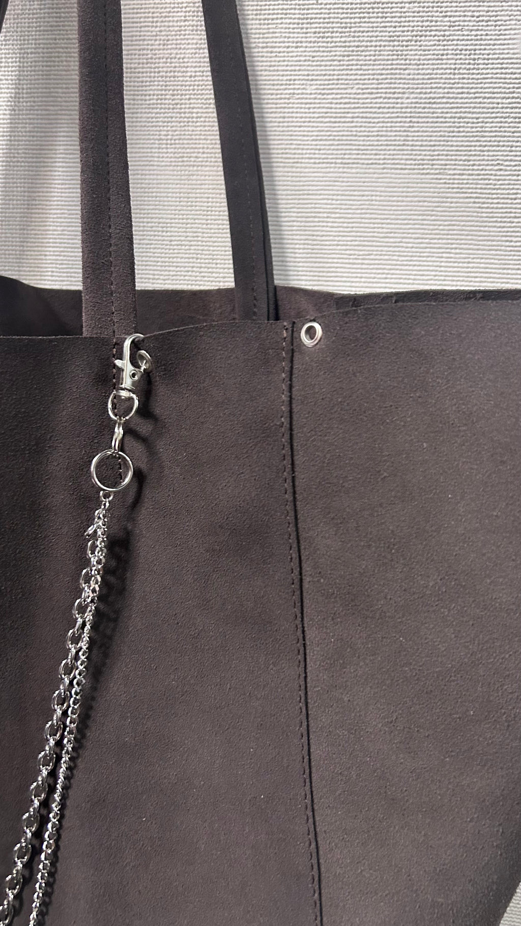 Suede Multi Charm Y2K Maximalism  Purse