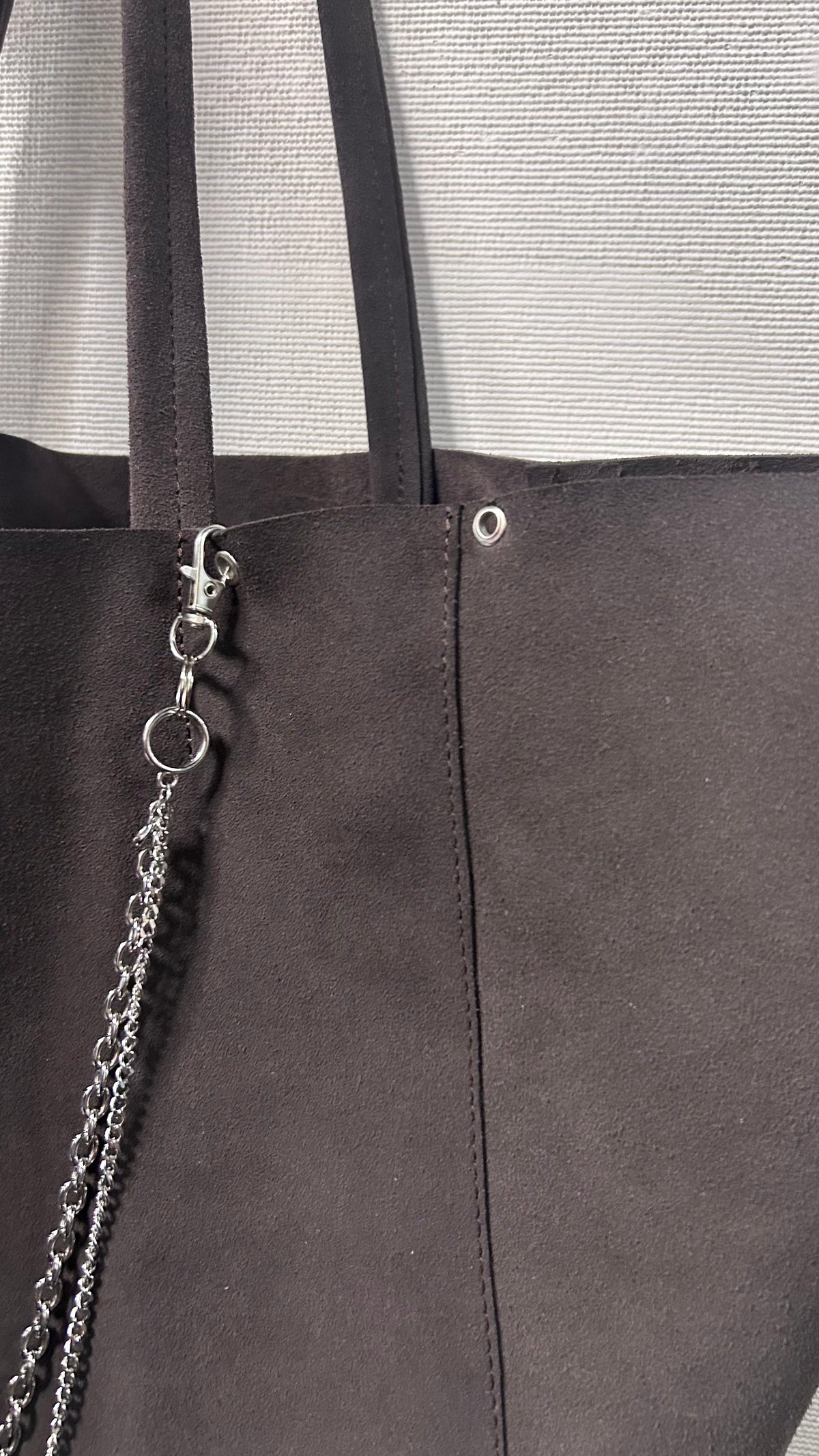 Suede Multi Charm Y2K Maximalism  Purse