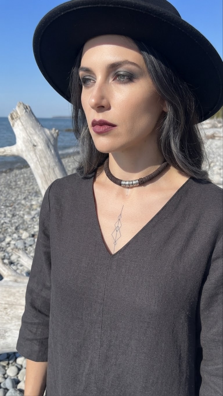 Boho Modern Brown Choker