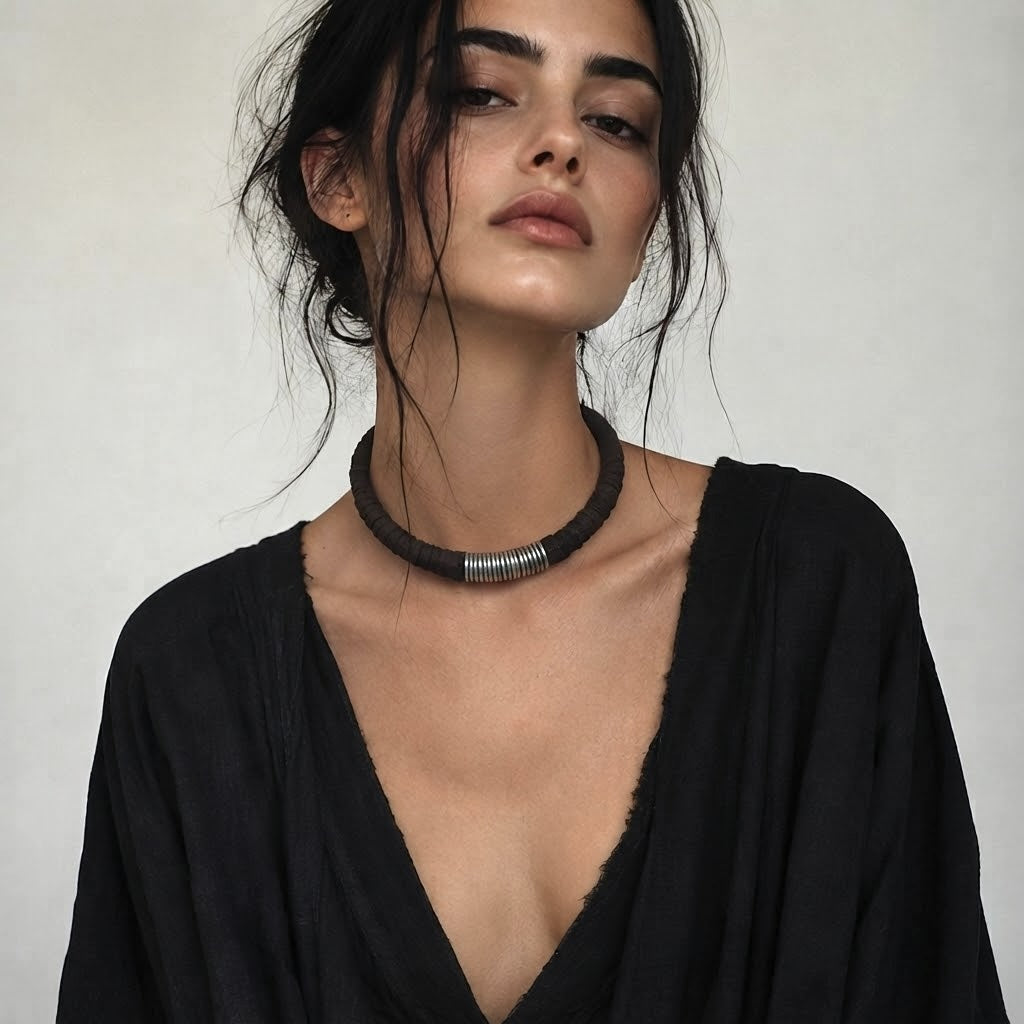 Boho Modern Brown Choker