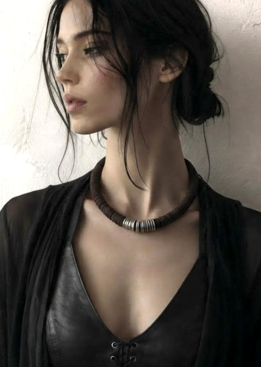 Boho Modern Brown Choker